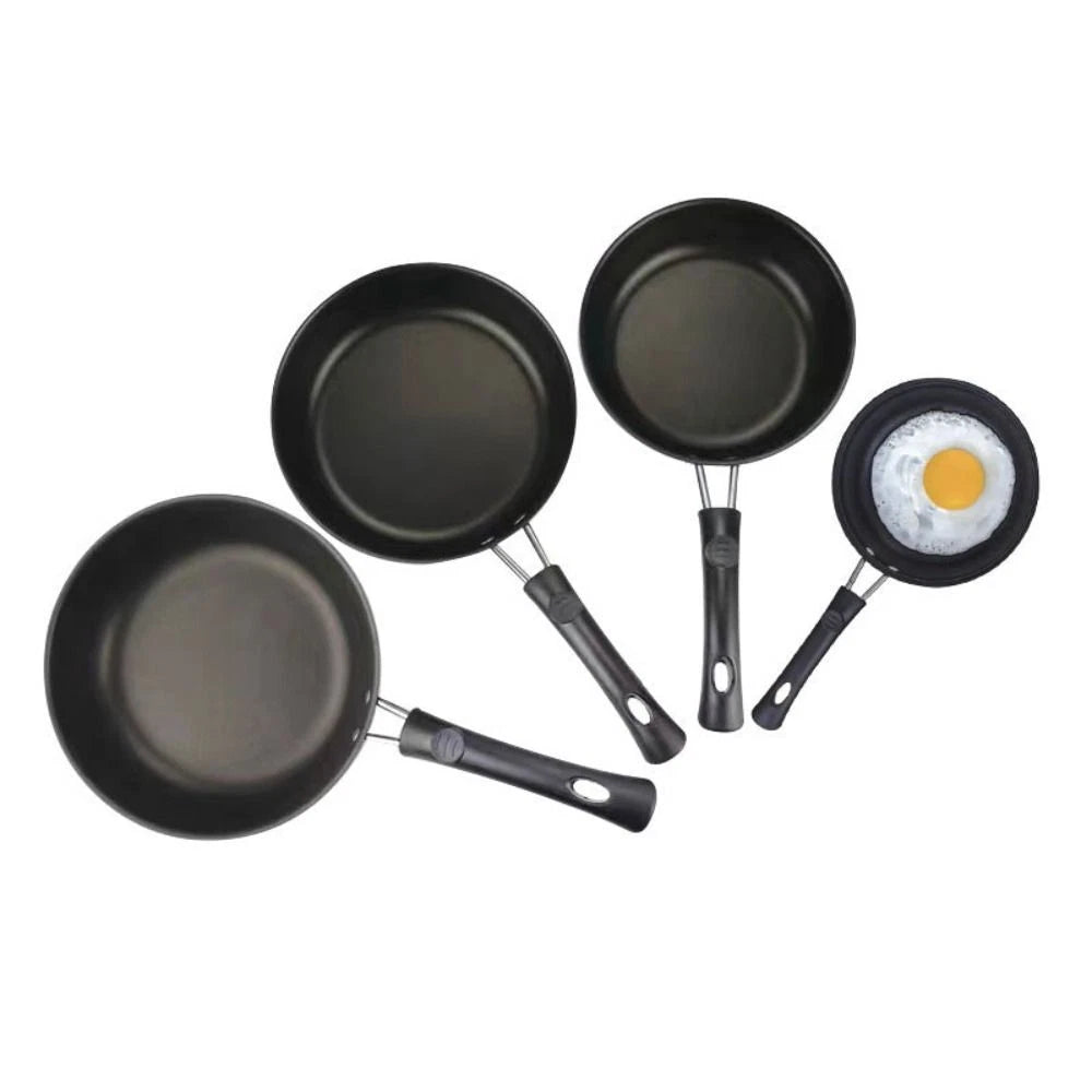 Mini Induction Single Frying Eggs Pan with Handle Heat Resistant Non-Stick Pot